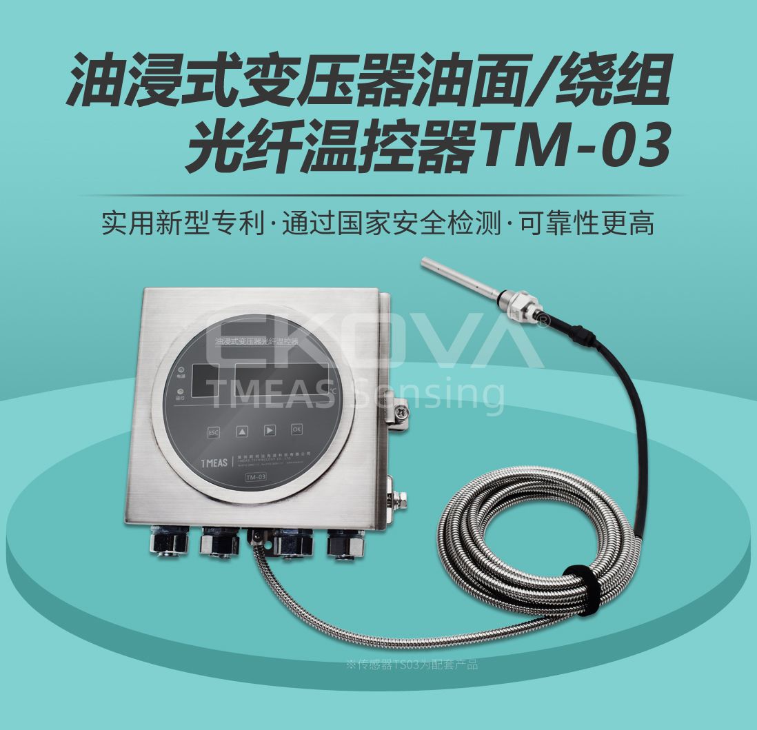 油浸式變壓器油面/繞組光纖溫控器TM-03